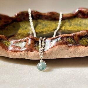 Multiple Colors - RARE Dainty Tourmaline Gemstone Necklace